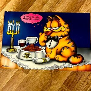 Vintage 1978 Garfield poster